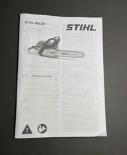 Sthil MS 261 manuale uso/manuale