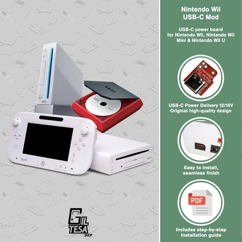 Usb mod for nintendo wii - for,