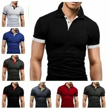 Polo uomo slim fit manica