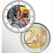 2 EURO - MARCO PANTANI - FDC -