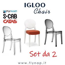 SCAB DESIGN SET 2 SEDIE SEDIA