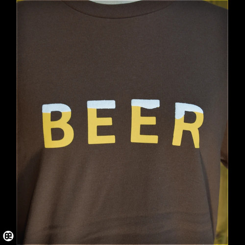Shirt birra marrone - [birra], [marrone