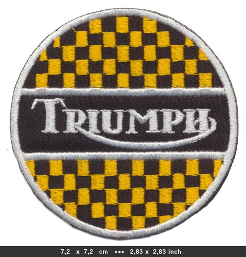 Triumph toppa patch - triumph,