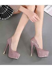 Sandali decolte rosa strass