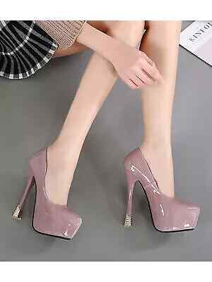 Sandali decolte rosa - , strass