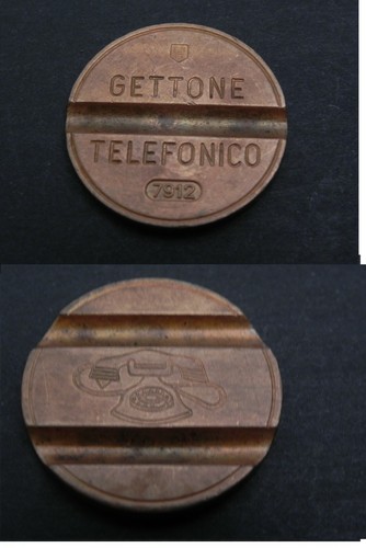 Italia gettone telefonico - italia,