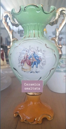 Vaso vintage ceramica italiana - vintage,