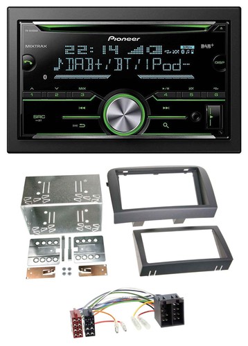 Pioneer bluetooth mp3 dab 2din - mp3,