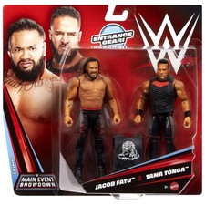 Figurina Jacob Fatu / Tama Tonga Championship Showdown Series 24 WWE Mattel