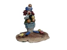 Statuina pagliaccio porcellana