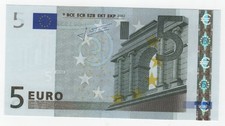 BANCONOTA DA COLLEZIONE 5 euro