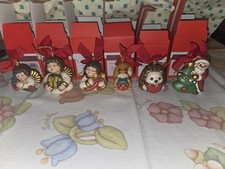 Thun Addobbo Natale albero Babbo Scoiattolo Angelo Riccio Cuore prezzo a pezzo