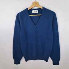 Maglione Pringle of Scotland 100% Cashmere blu taglia 40 da uomo