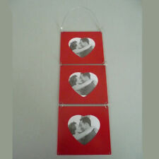 Porta Foto Fotoconduttore Cuore Rosso Matrimonio Valentin Battesimo Nascita 47cm