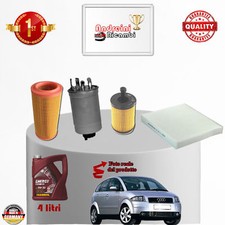 KIT TAGLIANDO FILTRI + OLIO xAUDI A2 1.4 TDI 55KW 75CV DAL 2001 -> 2005