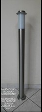 Lampioncino Da Giardino H 1,10 metro inox