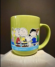 Tazza da caffè verde Peanuts