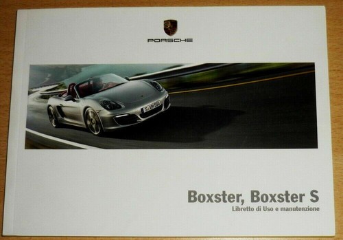 Uso manutenzione porsche 981 - uso,