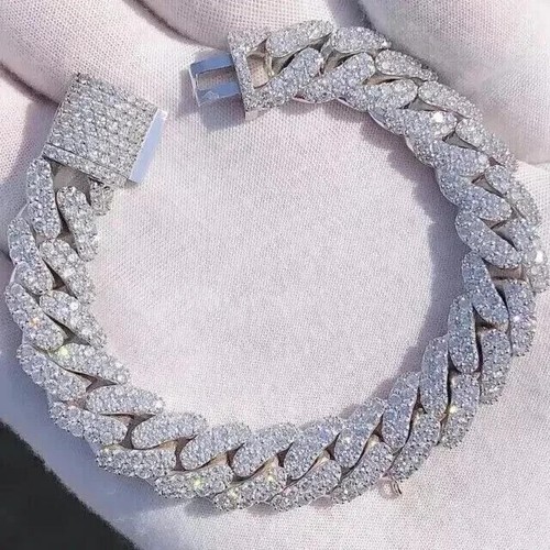 Bracciale maglia cubana unisex