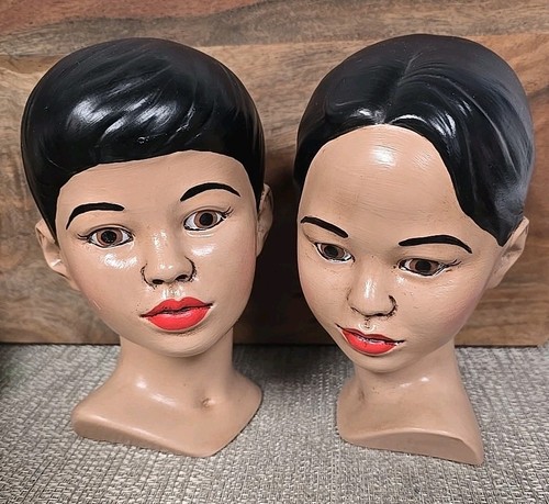 Set busti testa - testa, manichino