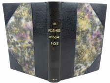 Edgar POE Poèmes 1/40 ex JAPON TIRAGE DE TÊTE avec SUITE & 6 DESSINS ORIGINAUX