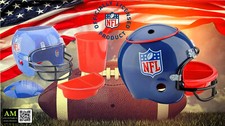 NFL  Spuntino Casco  Blu/Rosso