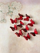 25 MACKINTOSH CLAN TARTAN 3D BUTTERFLY WEDDING CONFETTI, BURNS NIGHT TABLE DECOR