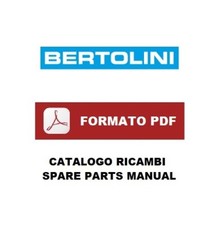 Bertolini 306 parts catalog - bertolini,