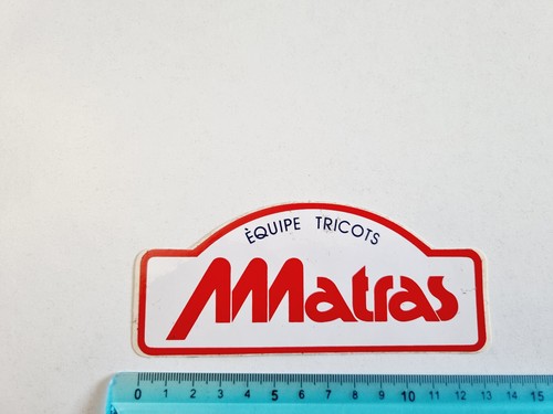 Adesivo matras equipe tricots - matras,