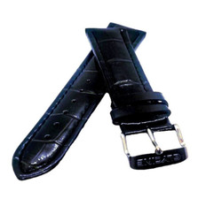 GLYCINE WATCH - Cinturino Strap Pelle COCCO LUCIDO NUOVO - 22,00 MM