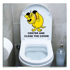 Muttley sticker water cover