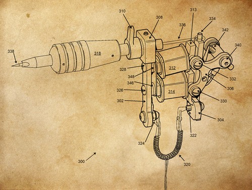 Macchina per tatuaggi - , vintage