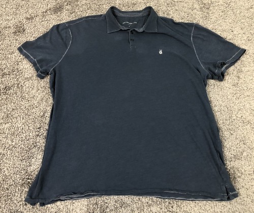 Polo uomo john varvatos blu - uomo,