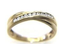 Donna 9carat 9ct Oro Giallo