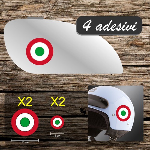 Adesivi sticker tricolore - adesivi,