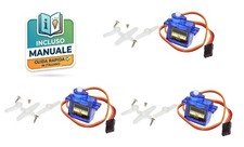 3x Micro Servo Motore 9G SG90
