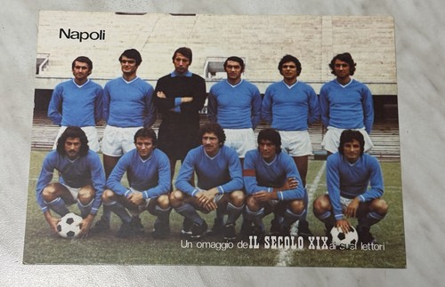 Cartolina napoli squadra - cartolina,