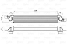 Radiatore intercooler 818661