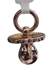 Pendente Ciuccio Chiama Angeli LE BEBÈ® placcato oro rosa donna incinta diamante