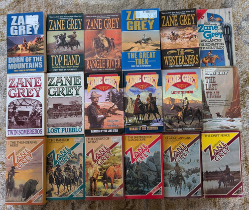 Lot zane grey - lot, of