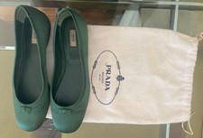  PRADA  n 37 ballerine Verdi 