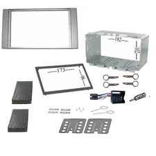 MASCHERINA  AUTORADIO 2 DIN FORD FOCUS / C-MAX SILVER 