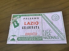 Palermo-Lazio biglietto/ticket