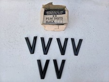 Targa Vintage Lettera V x6