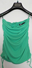 ZARA - Blusa / Tubino a balse / top verde chiaro:  tg. S.   NIRIMA
