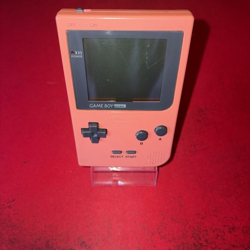 Nintendo gameboy pocket rosa - gameboy,