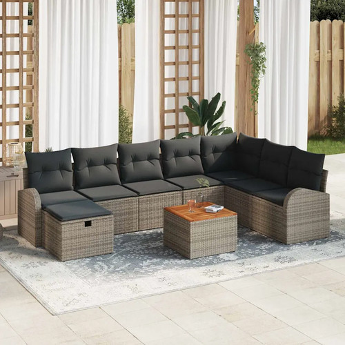 Set divano giardino - set, con