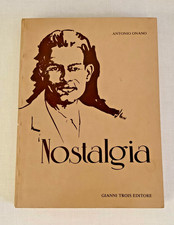 ANTONIO ONANO - NOSTALGIA - GIANNI TROIS EDITORE CAGLIARI 1989,DA MAGAZZINO