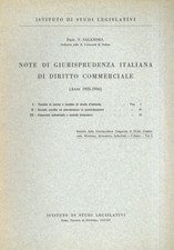 Note di giurisprudenza