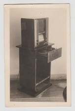 RADIOMARELLI UDINE TAVOLINO RADIOFONOGRAFO VIAGGIATA 1936 FP #349